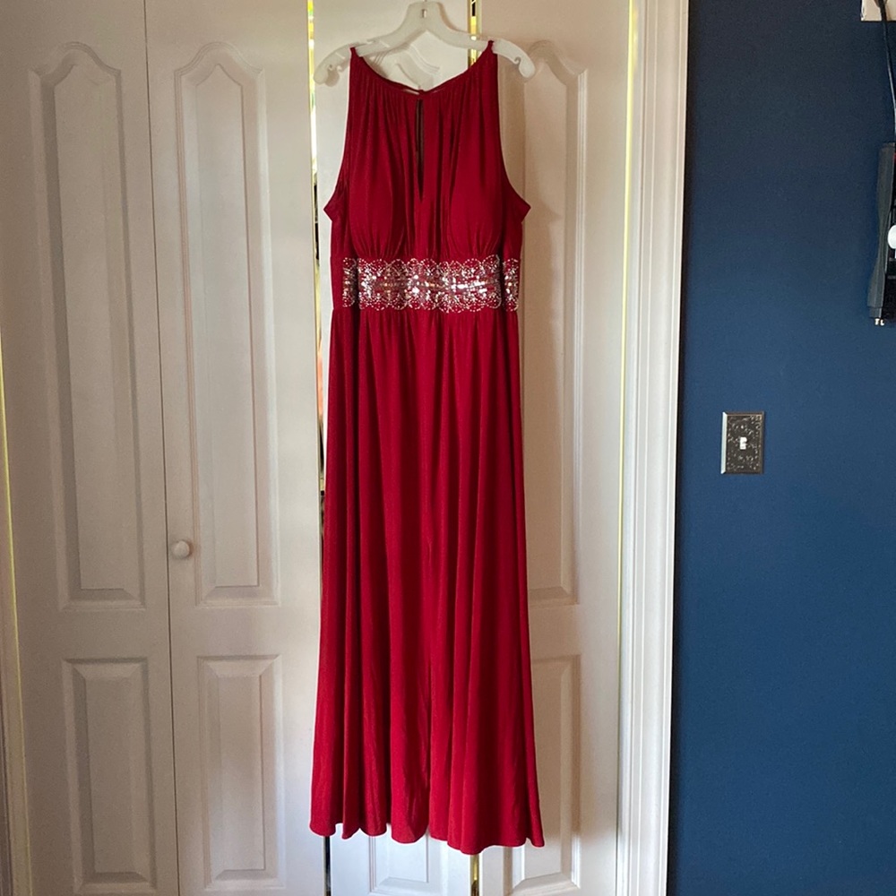 Gorgeous Plus Size Full Length Formal Gown - 22W